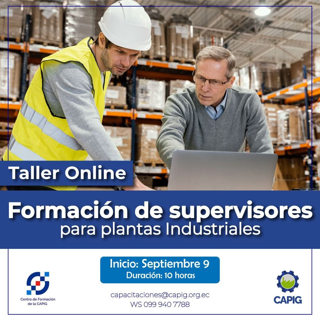 Programa - Formación de Supervisores Industriales
