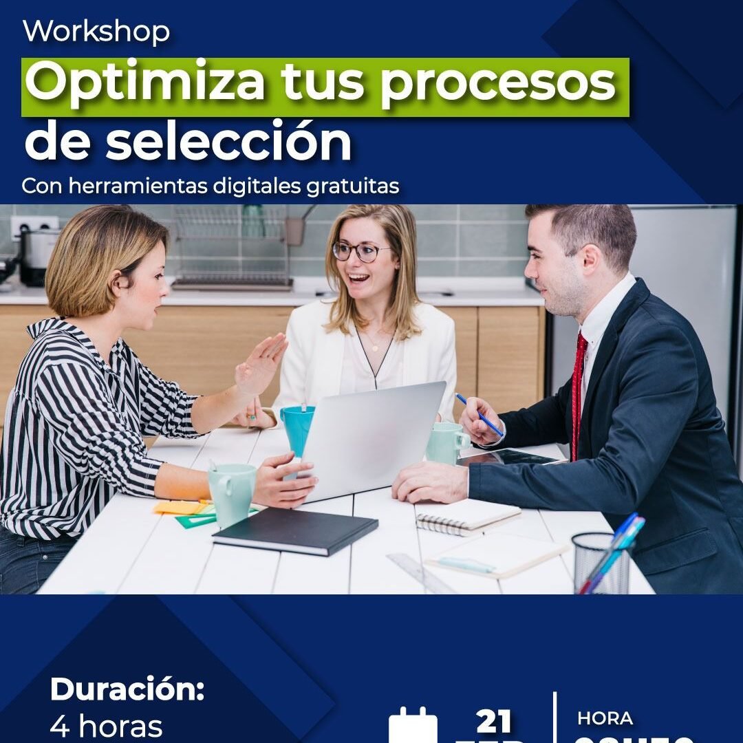 Workshop: Optimiza tu proceso de selección con herramientas digitales gratuitas