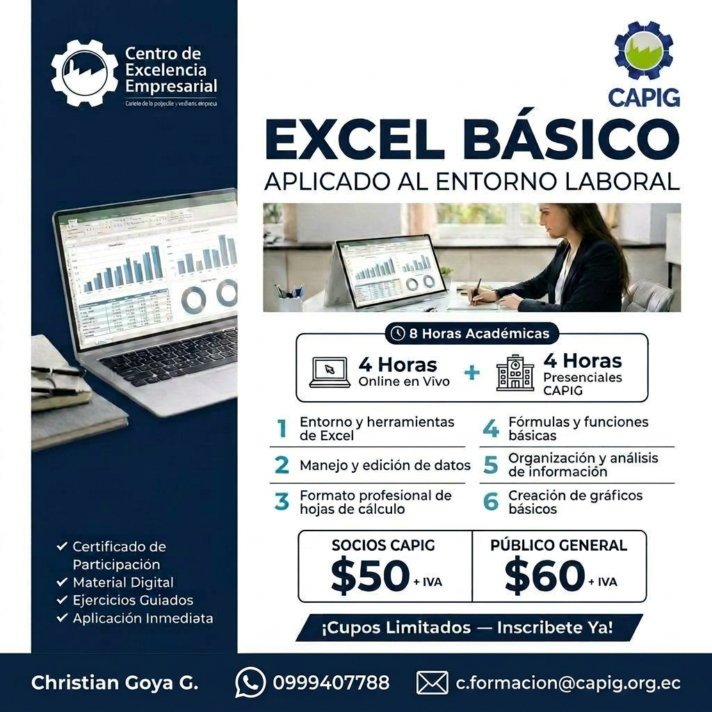 Excel básico aplicado al entorno laboral
